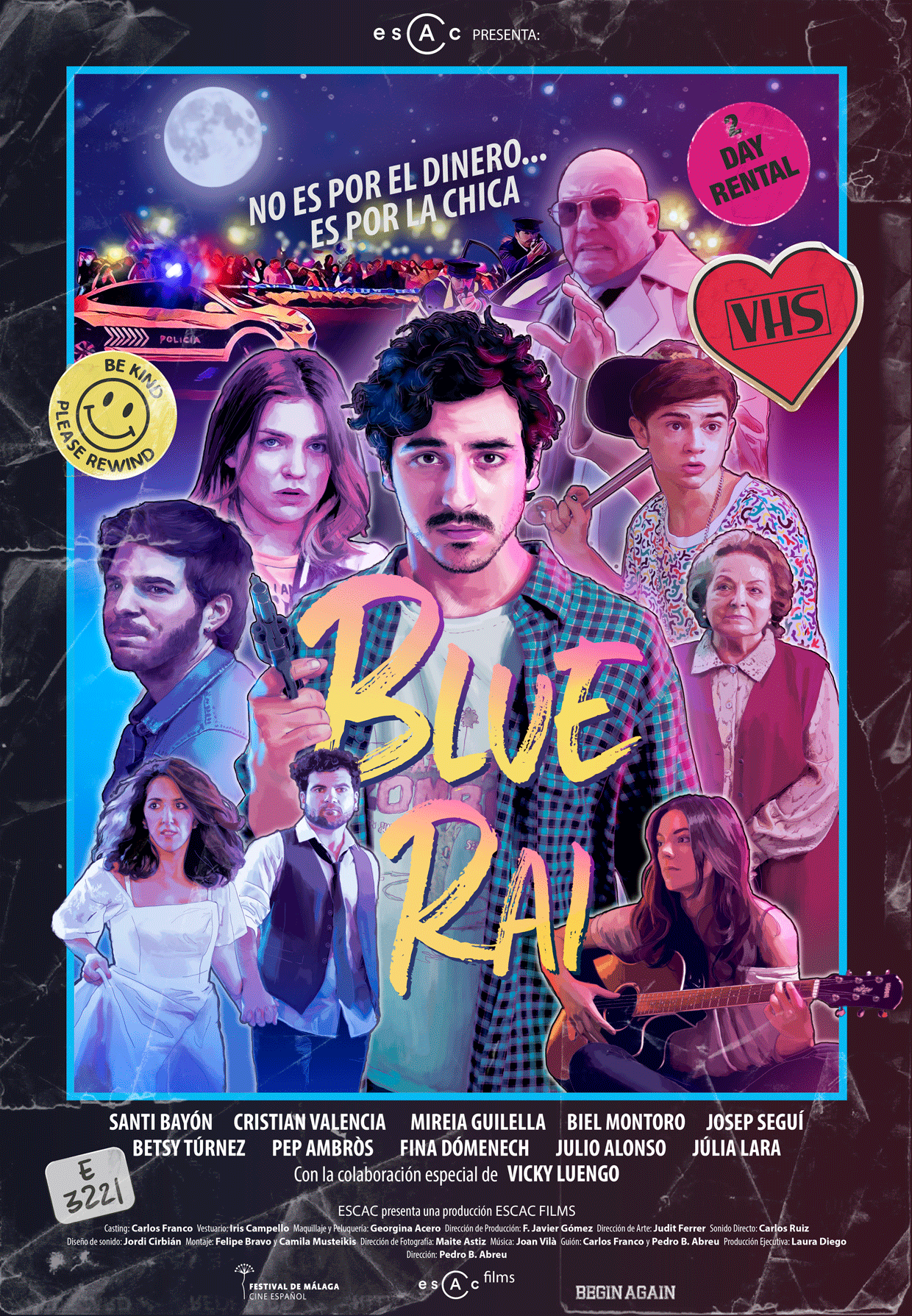 CARTEL BLUE RAI